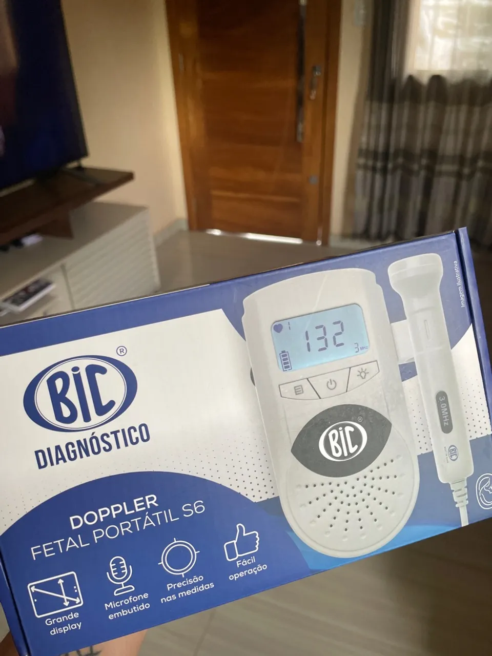 Doppler Fetal Portátil BIC S6