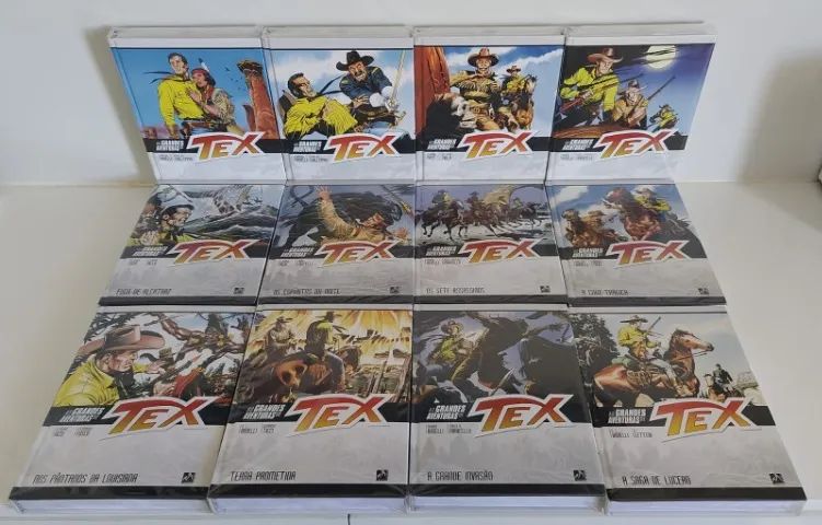 As Grandes Aventuras de Tex AGATEX completo 20 volumes Temporadas 1, 2 e 3 Mythos - Foto 2