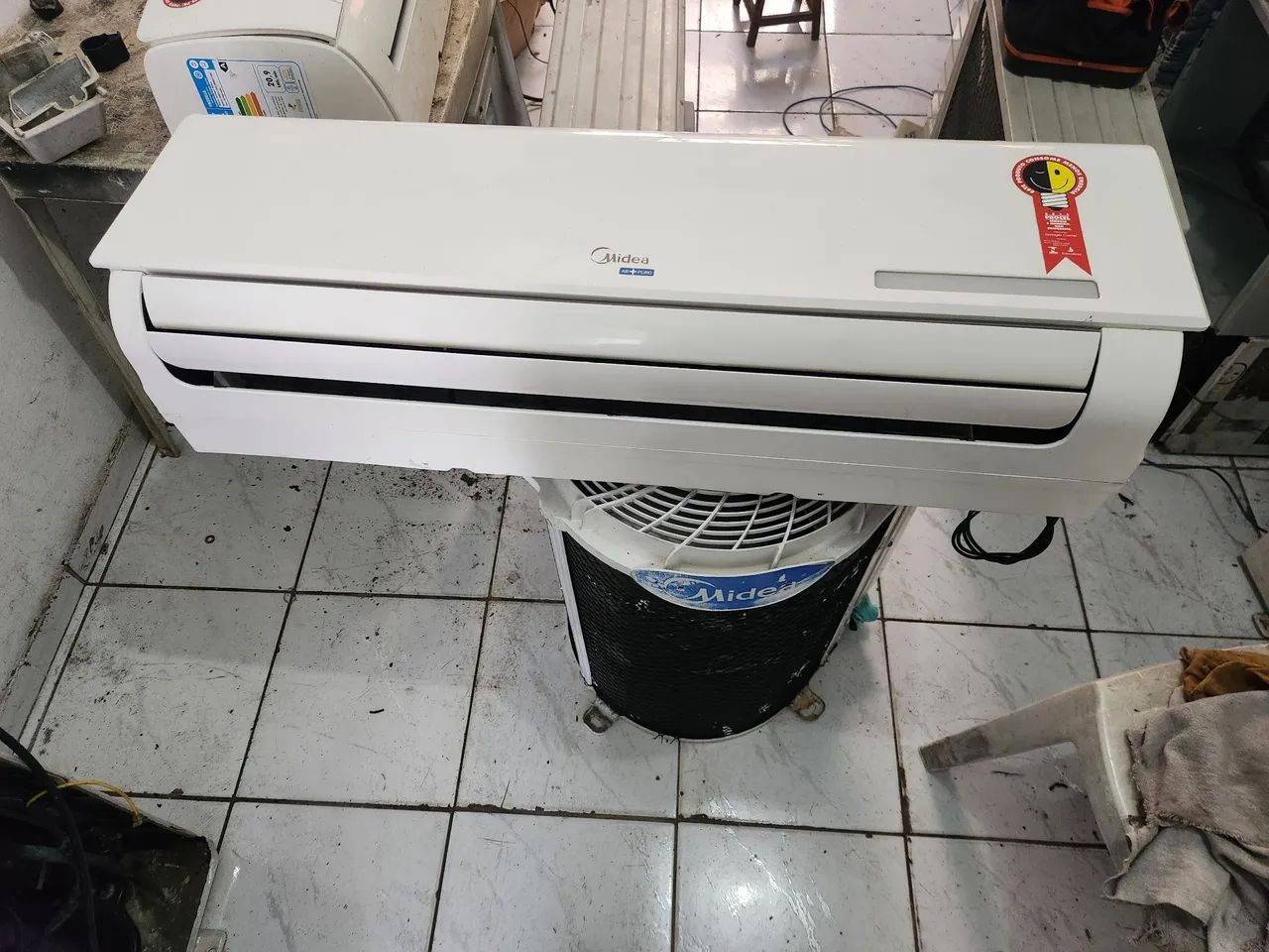 Split springer 22.000 btus 220 volts condensadora de cobre  - Foto 2