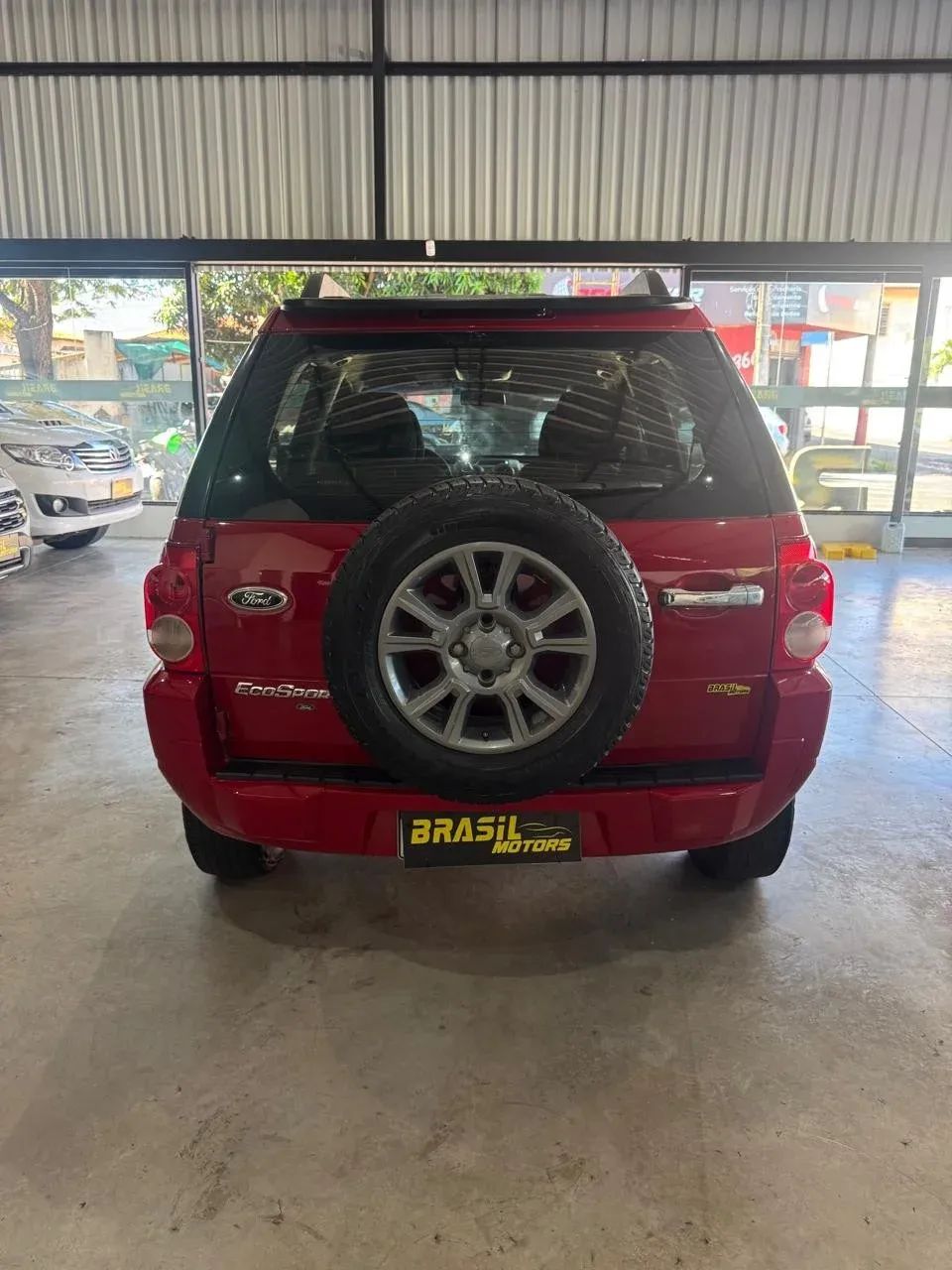FORD ECOSPORT 1.6 FREESTYLE 8V FLEX 4P MANUAL VERMELHO 2011 - Foto 5