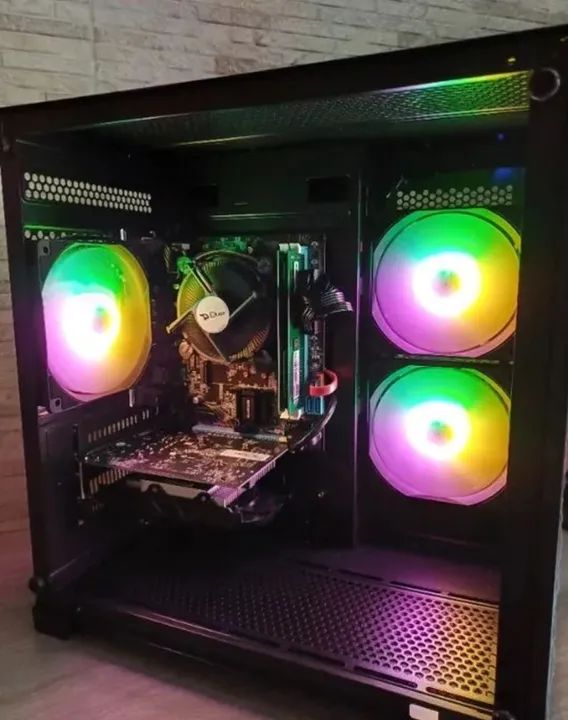 PC Gamer Intel Core i3 9100f+16GB Ram+SSD500GB+GTX1050Ti 4GB +Brindes+Wi-Fi+Entrega - Foto 2