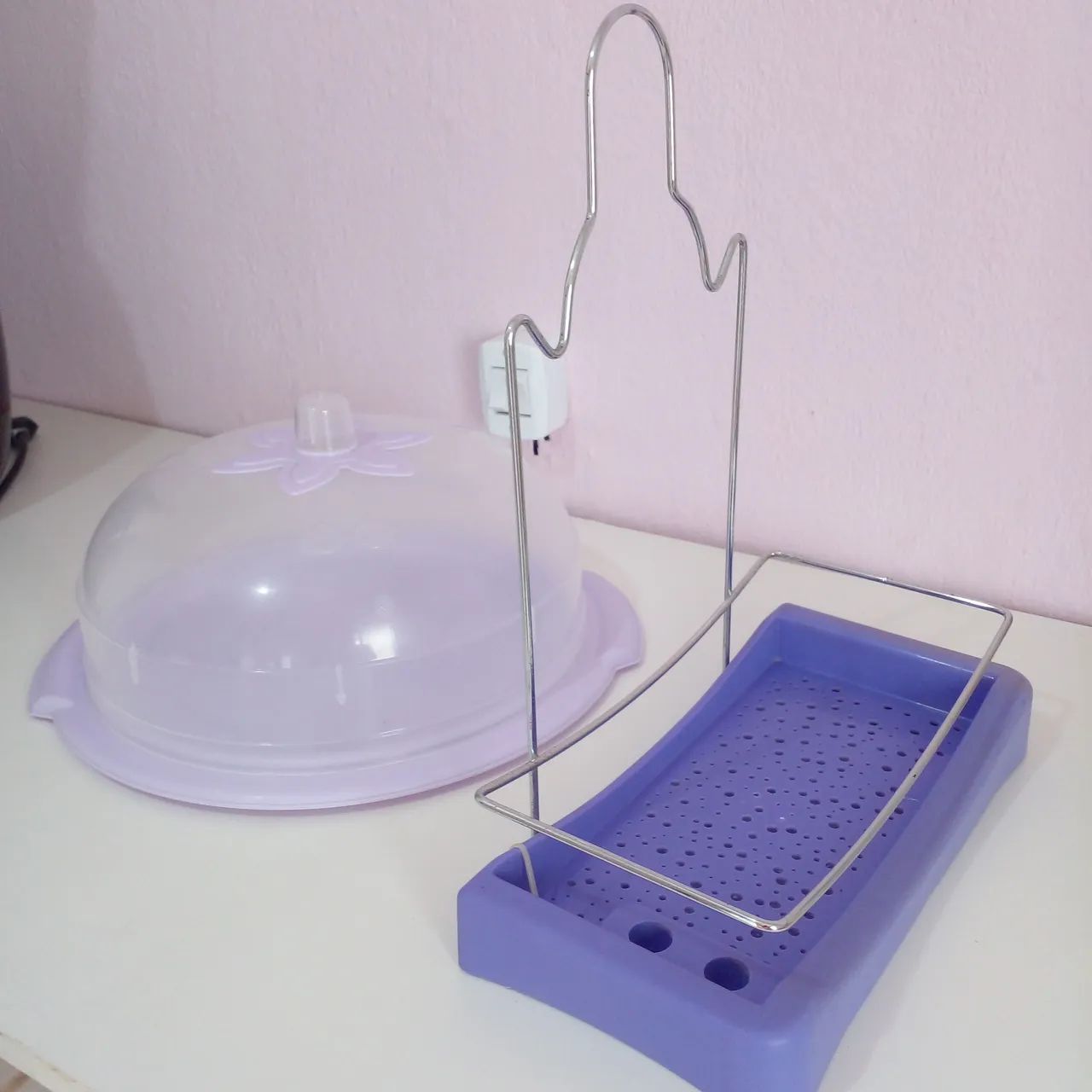 Porta shampoo + boleira Grátis 