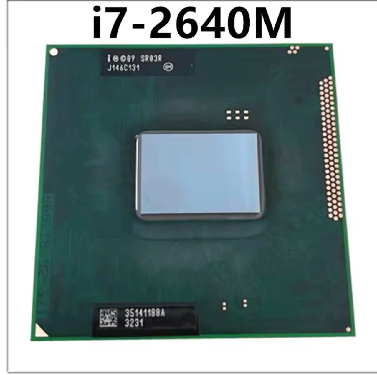 Processador i7 2640m 2.8 ghz a 3.5 ghz 35w para acer, hp, dell raro novo