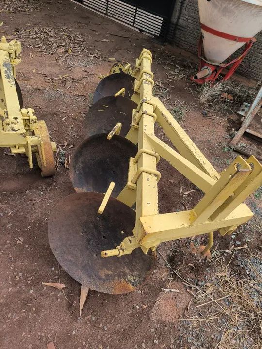 Arado 4 disco agrícola 