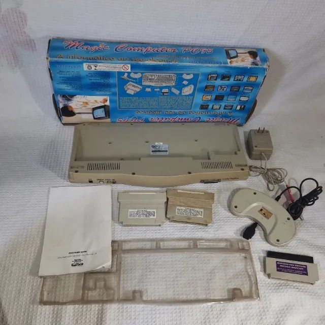 famiclone 8 bits magic computer na caixa cib - Foto 2