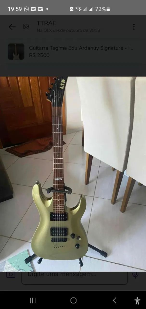 Guitarra ESP LTD MH-50NT