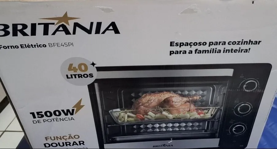 Forno Elétrico Britânia BFE45PI 40 Litros