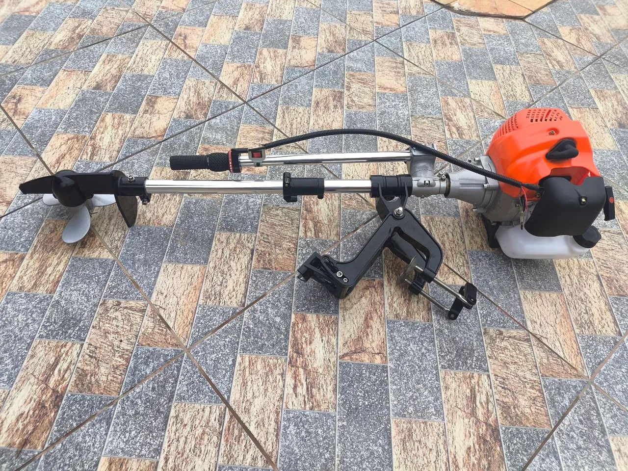 Motor De Popa Para Barco Bote/caiaque 63cc 3hp Marinizado ( 1 vez de usso )  - Foto 4