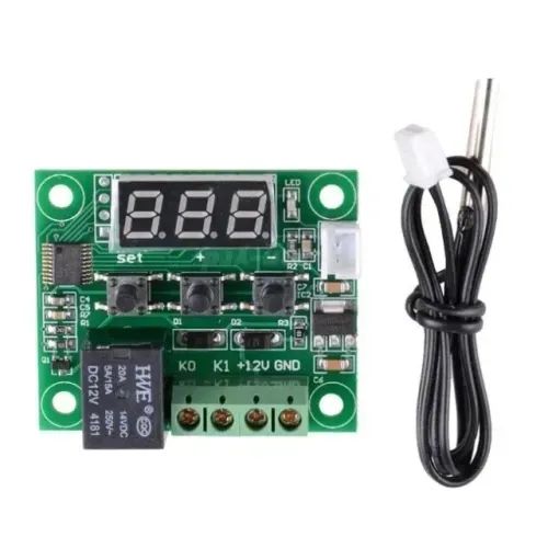 Termostato W1209 Digital Temperatura Timer Placa Programavel Chocadeira - Foto 2