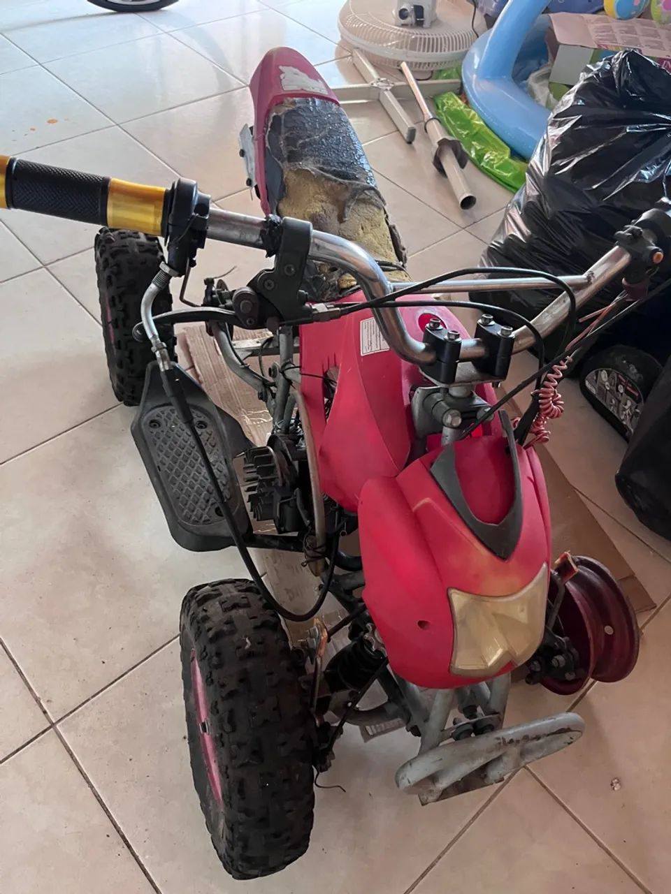 Três Mini Motos e um quadriciclo reformar  - Foto 2