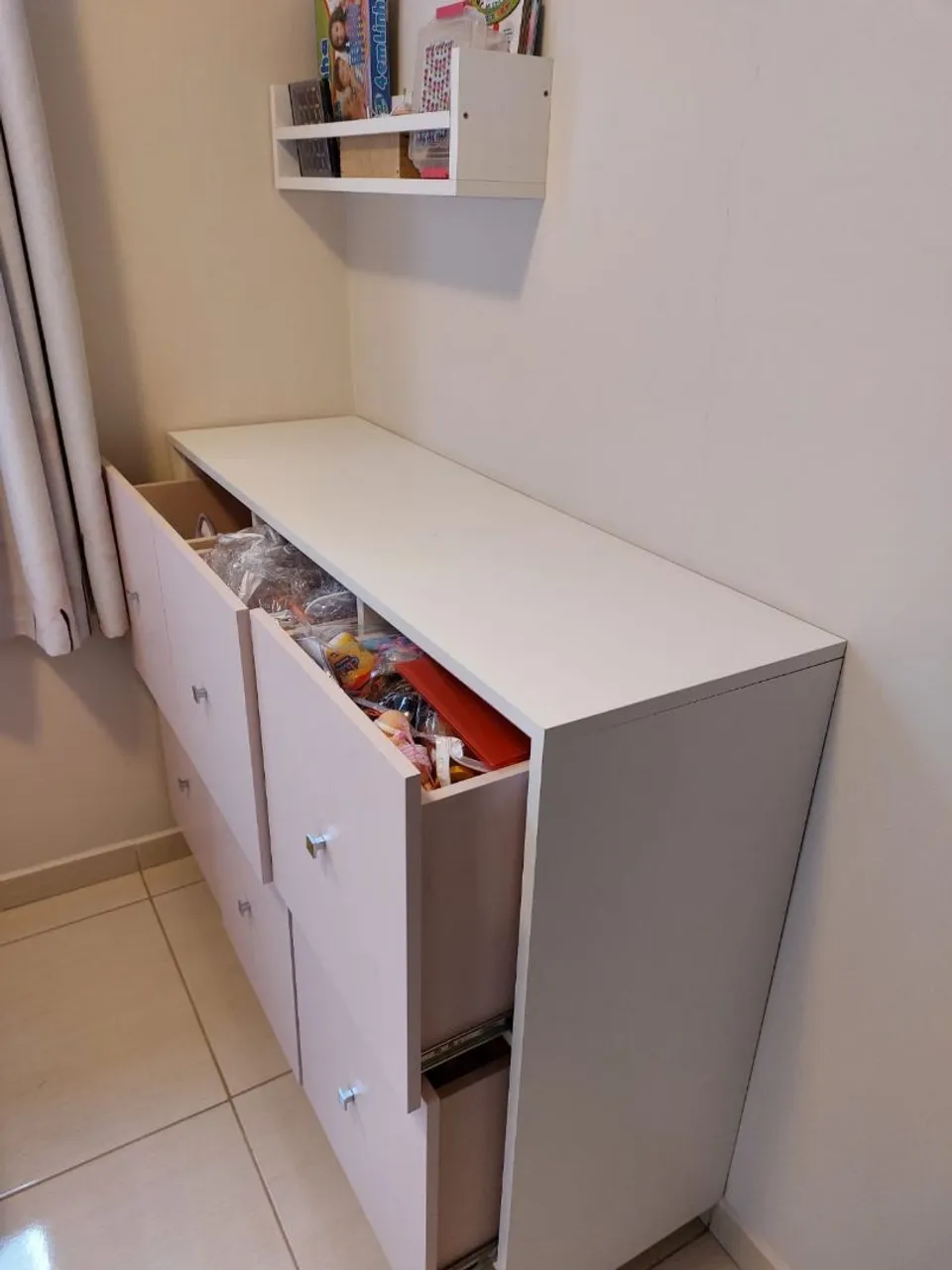 Gaveteiro Moderno marcenaria para Organização