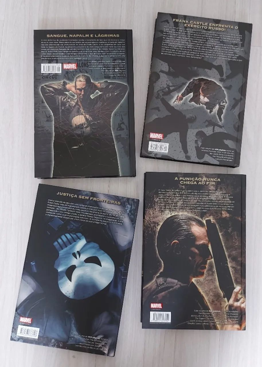 HQ Justiceiro - Marvel Deluxe - Garth Ennis (Completo) - Foto 2