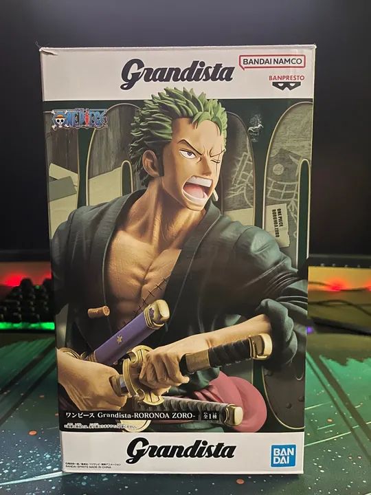 Figura de Ação Grandista Roronoa Zoro One Piece - Hobbies e