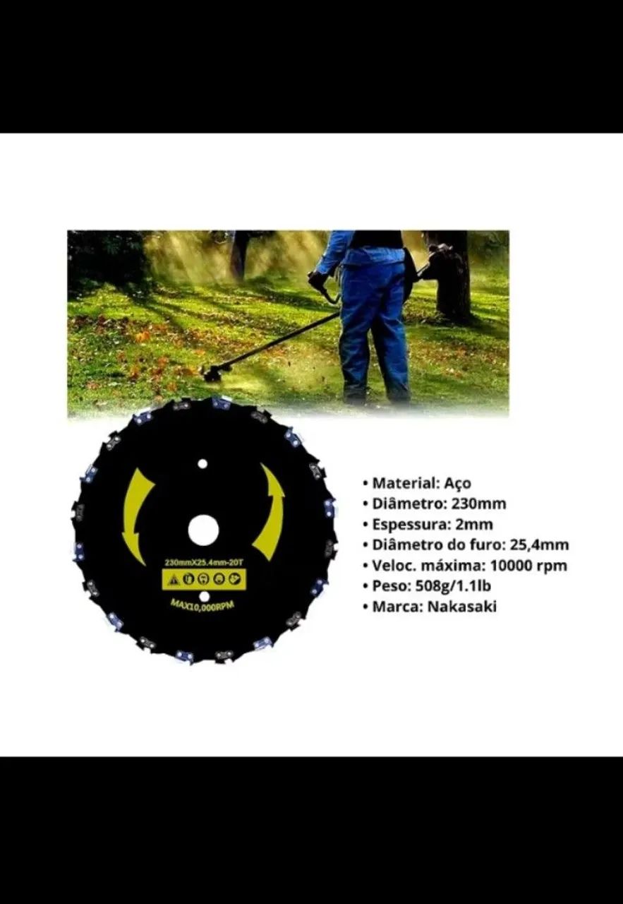 Disco de roçadeira dente de motosserra! - Foto 5