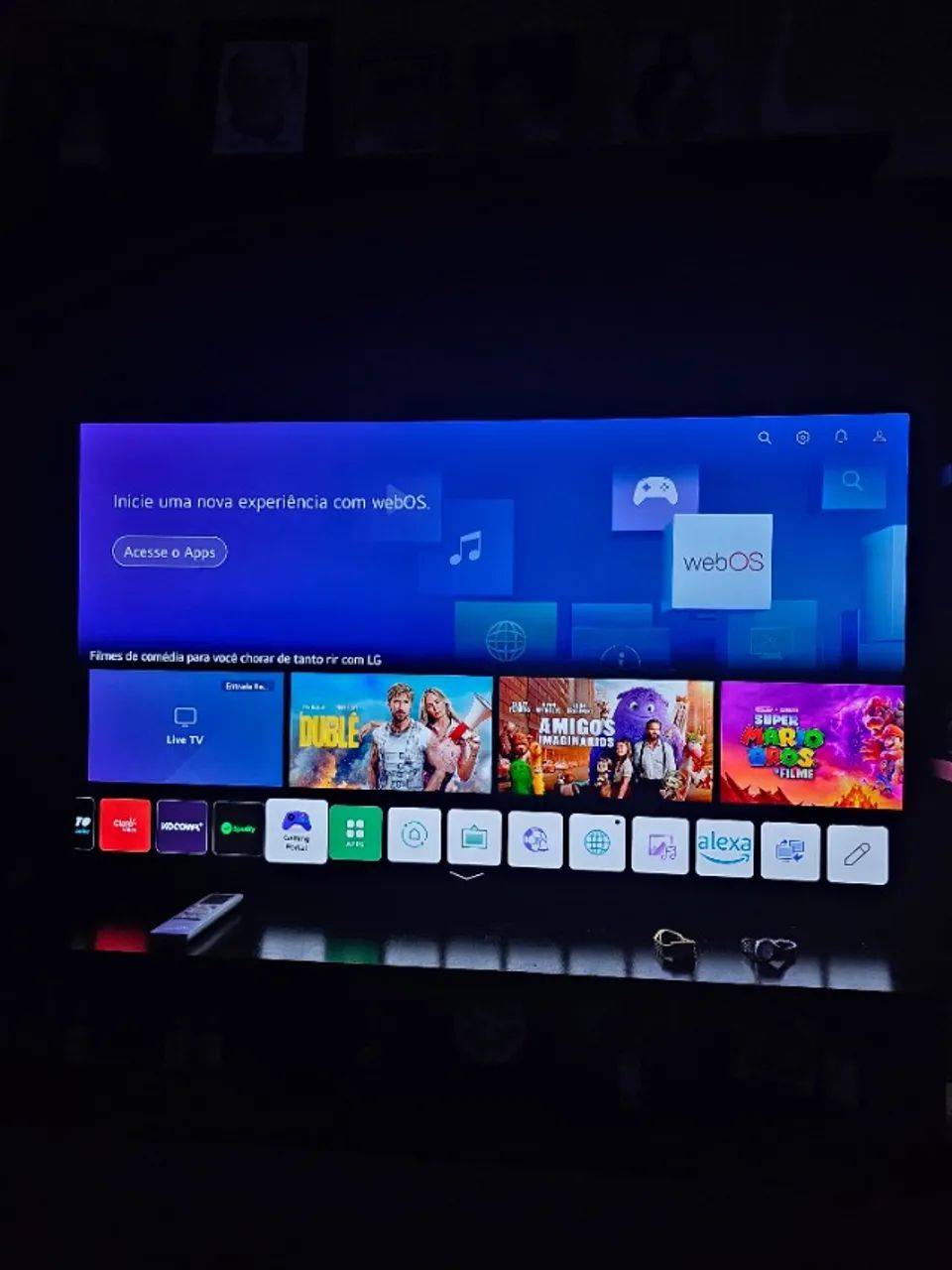 TV LG OLED C1 55 Polegadas (37 horas de uso) - Foto 3