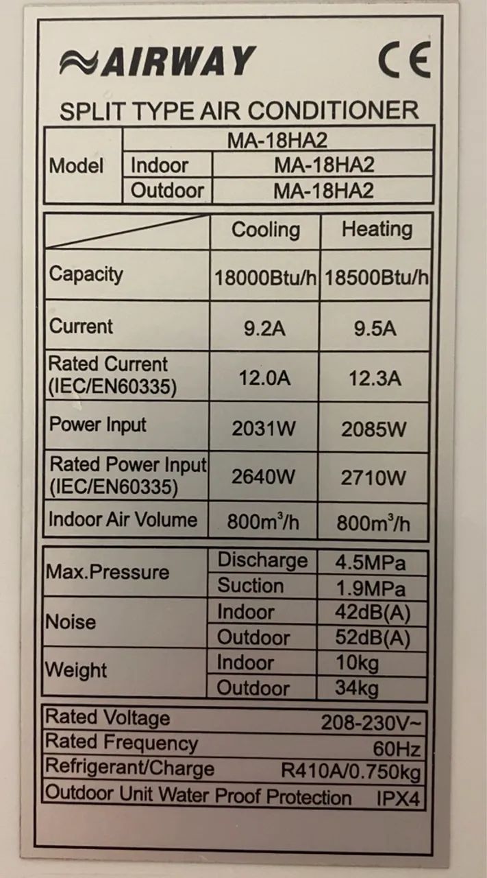 Ar-condicionado Airway Split - Foto 3