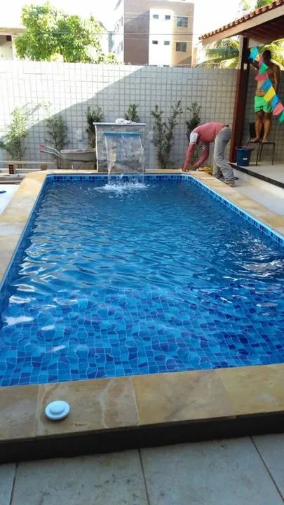 Piscina para área externa