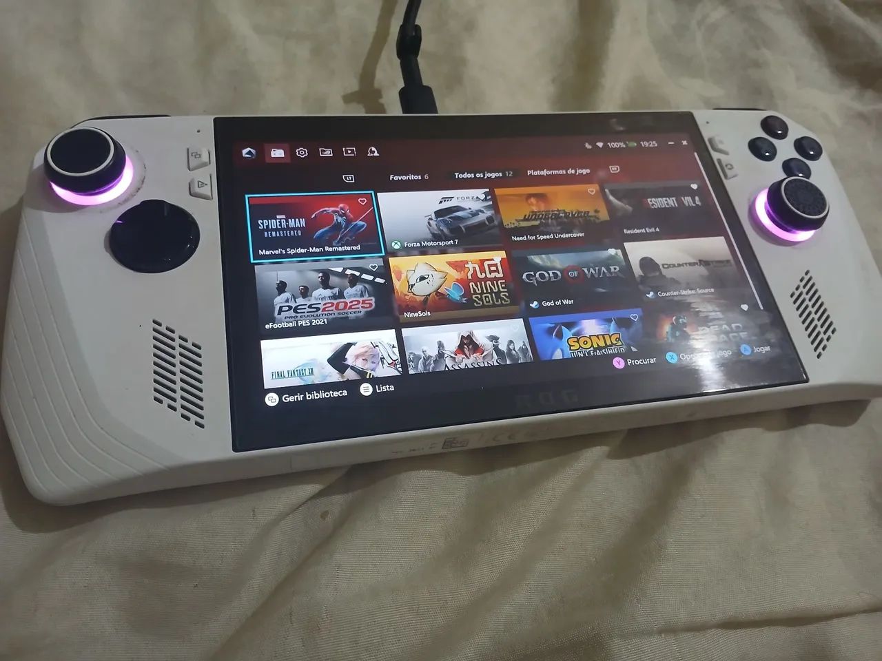 ROG ALLY Z1 EXTREME 1 TB VENDO OU TROCO