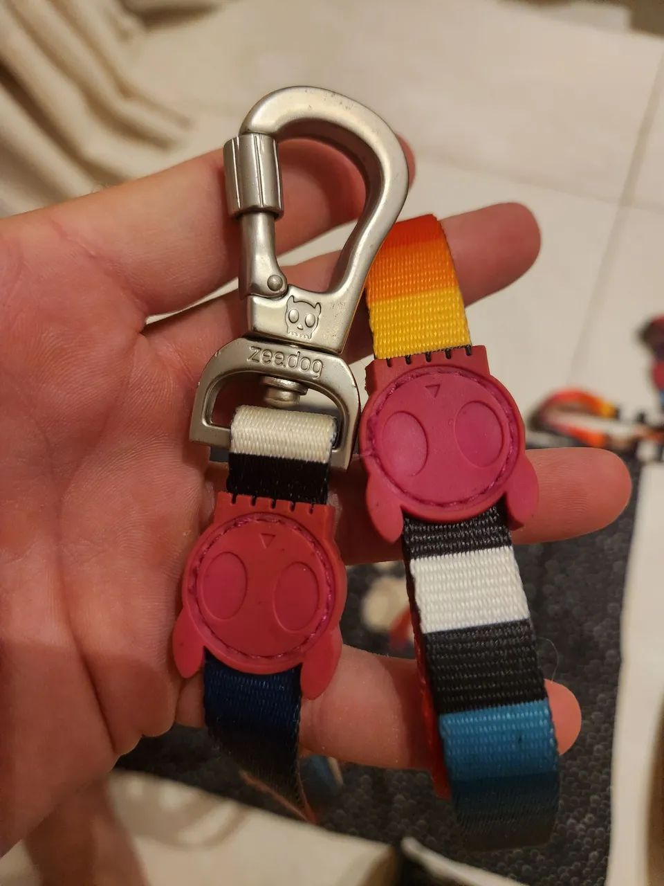 Kit para Cães - Cama, Coleira e porta coisa chaveiro (leia a legenda)  - Foto 3