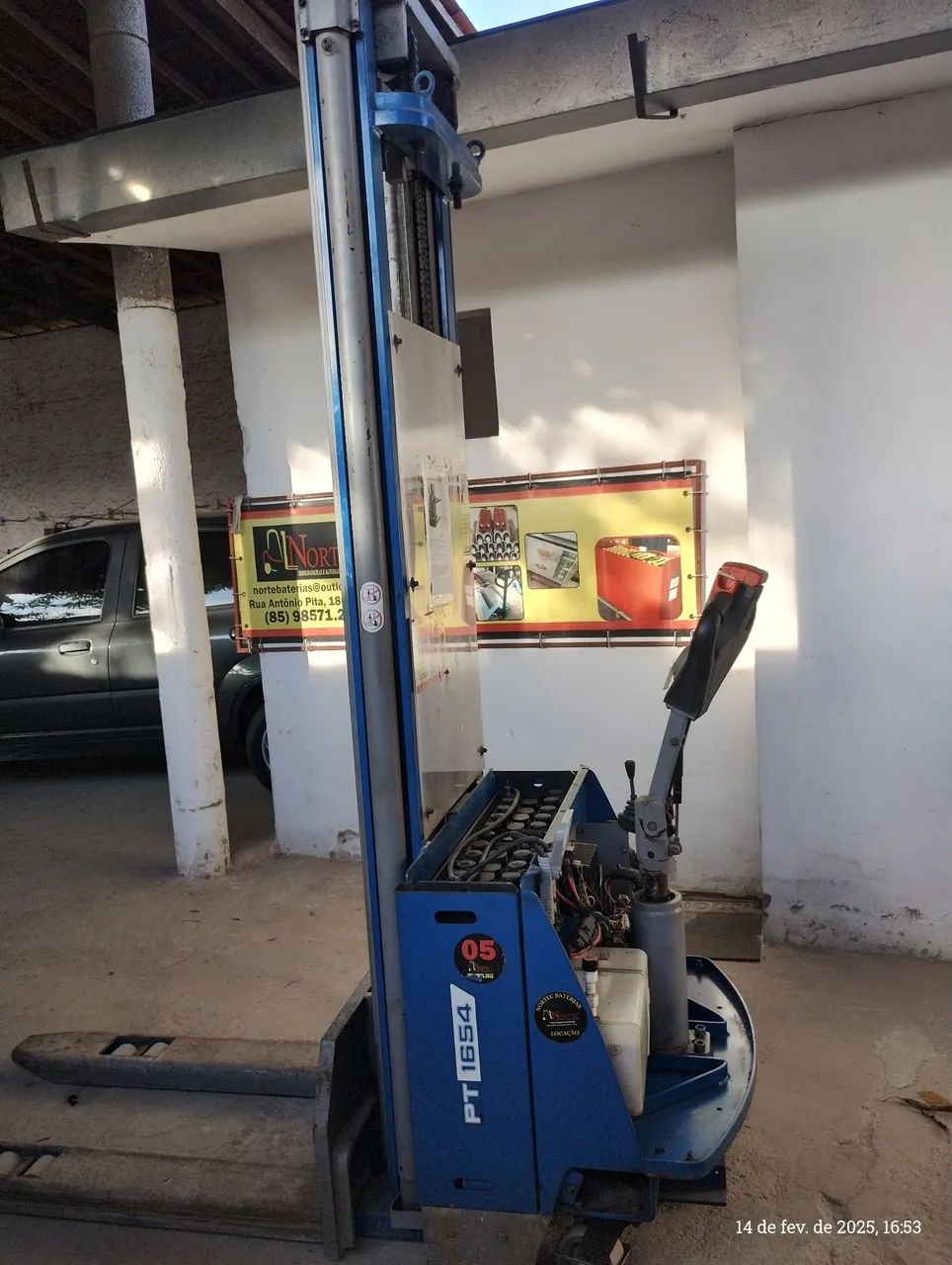 EMPILHADEIRA ELÉTRICA PT1654 - Foto 3