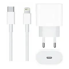 Cabo Lightning de 1 metro Iphone e Ipad + Fonte Tipo-C 20W Turbo - Foto 2