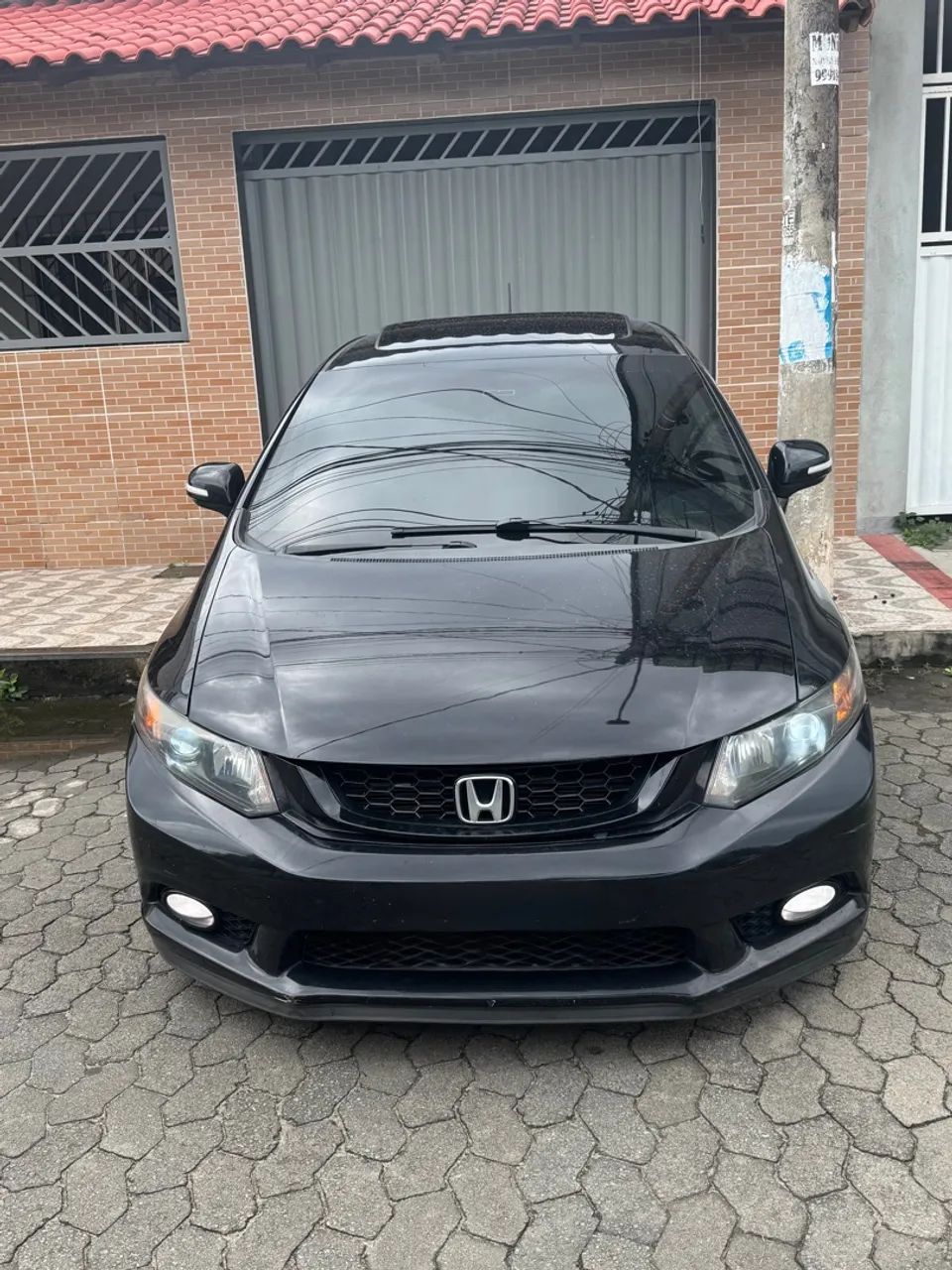 Honda Civic 2012 EXS 1.8  | 116.000 km | Preto Perolizado | Flex | Automático | Teto solar