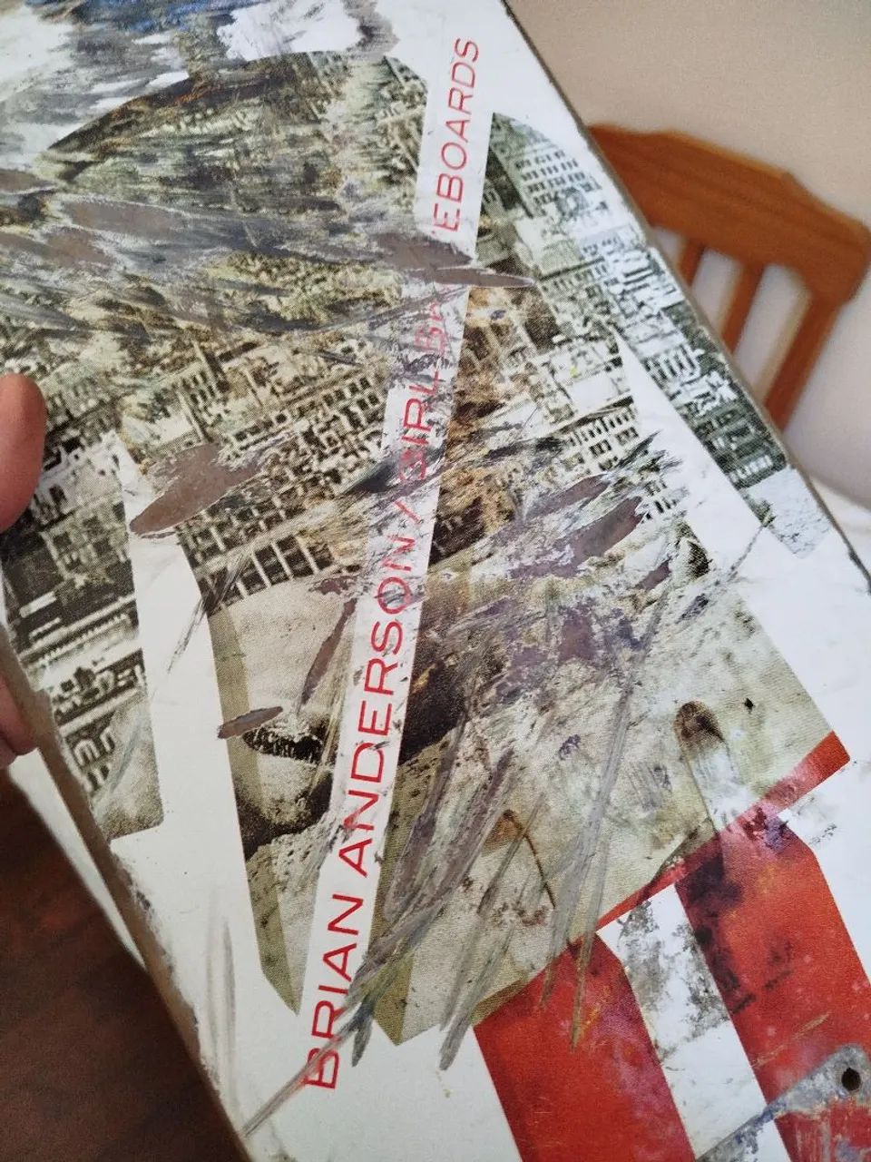 Shape Skate Girl 8,5" Brian Anderson maple importado!!! - Foto 3