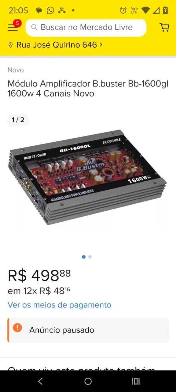 Caixa de Som com Subwoofer Pioneer12  - Foto 2