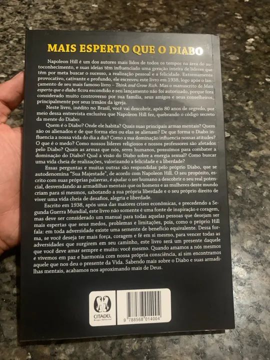 Mais Esperto Que o Diabo - Napoleon Hill - Foto 3