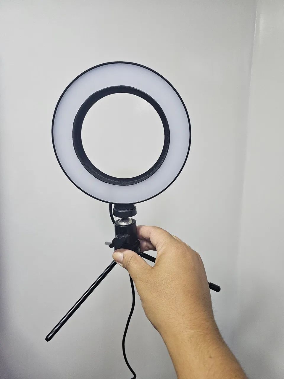 Ring Light para Celular com Tripé Ajustável - Foto 2