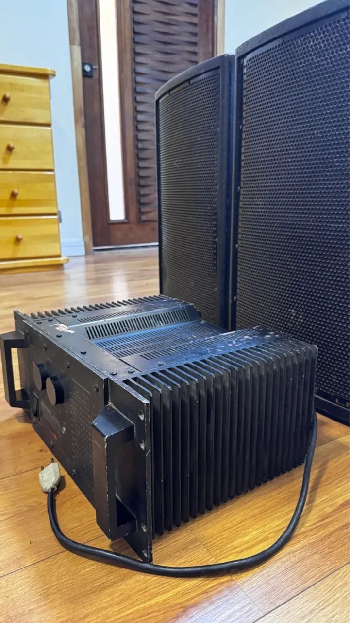 Amplificador de Som Cygnus PA 5.0x Alto Desempenho para Dj - Foto 2