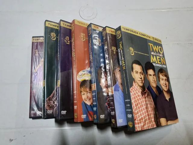 Coleção Two and a Half Men - Temporadas 1 a 8 (Falta Temporada 2)