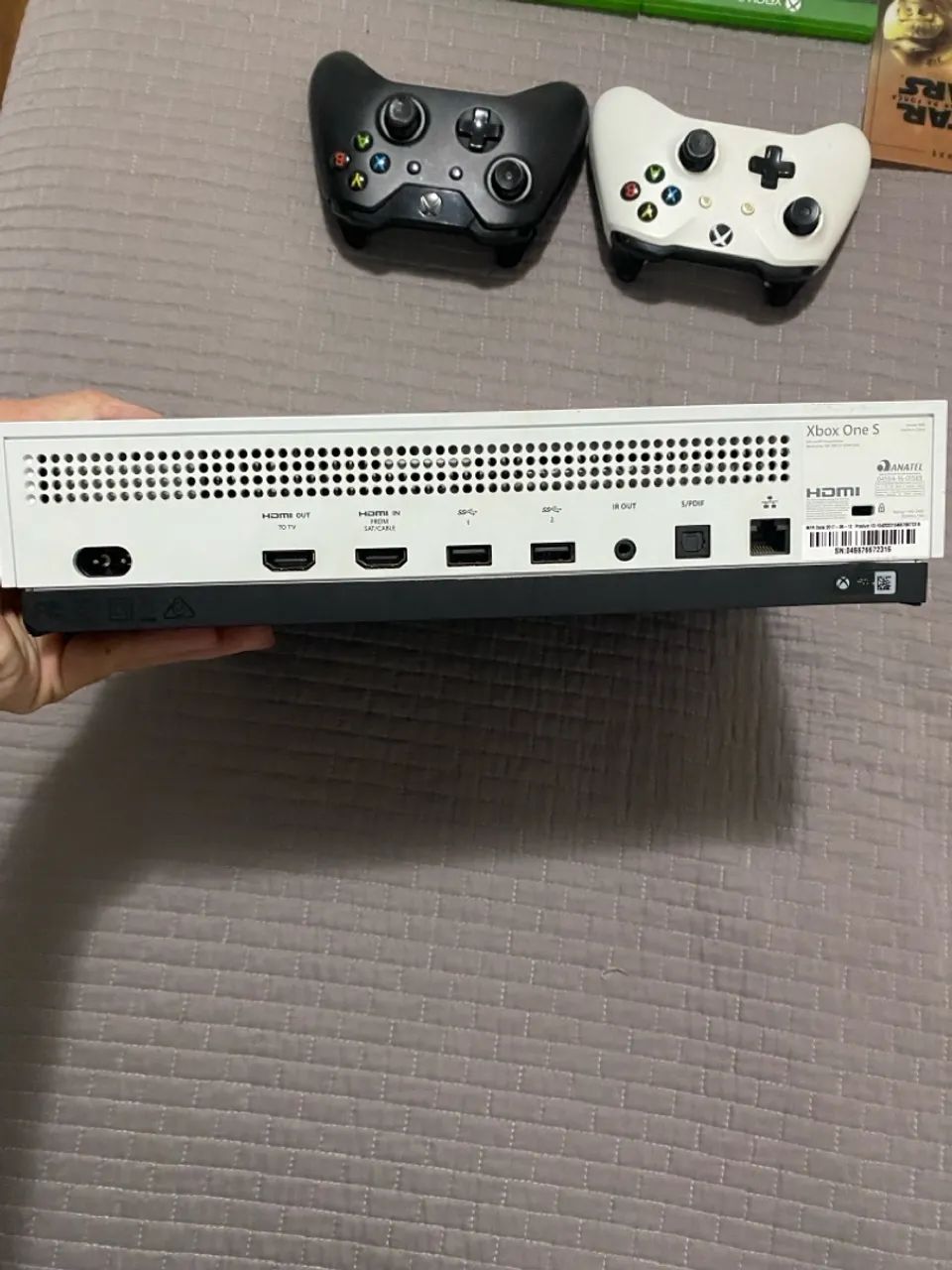 Xbox One S com 5 jogos - Foto 2