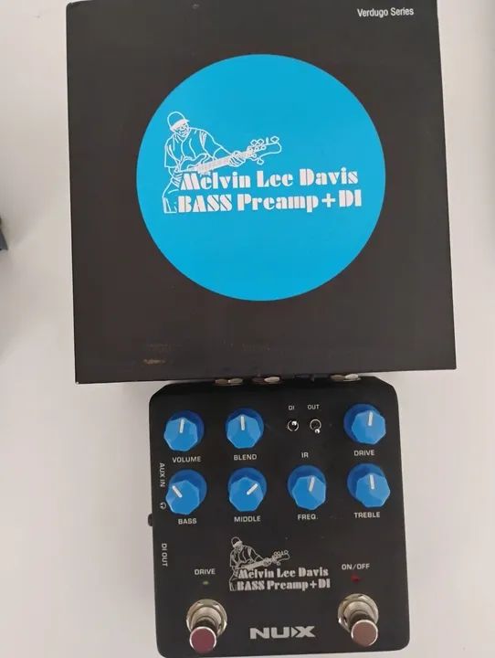 Nux Melvin Lee Davis -  Bass Preamp - Foto 2