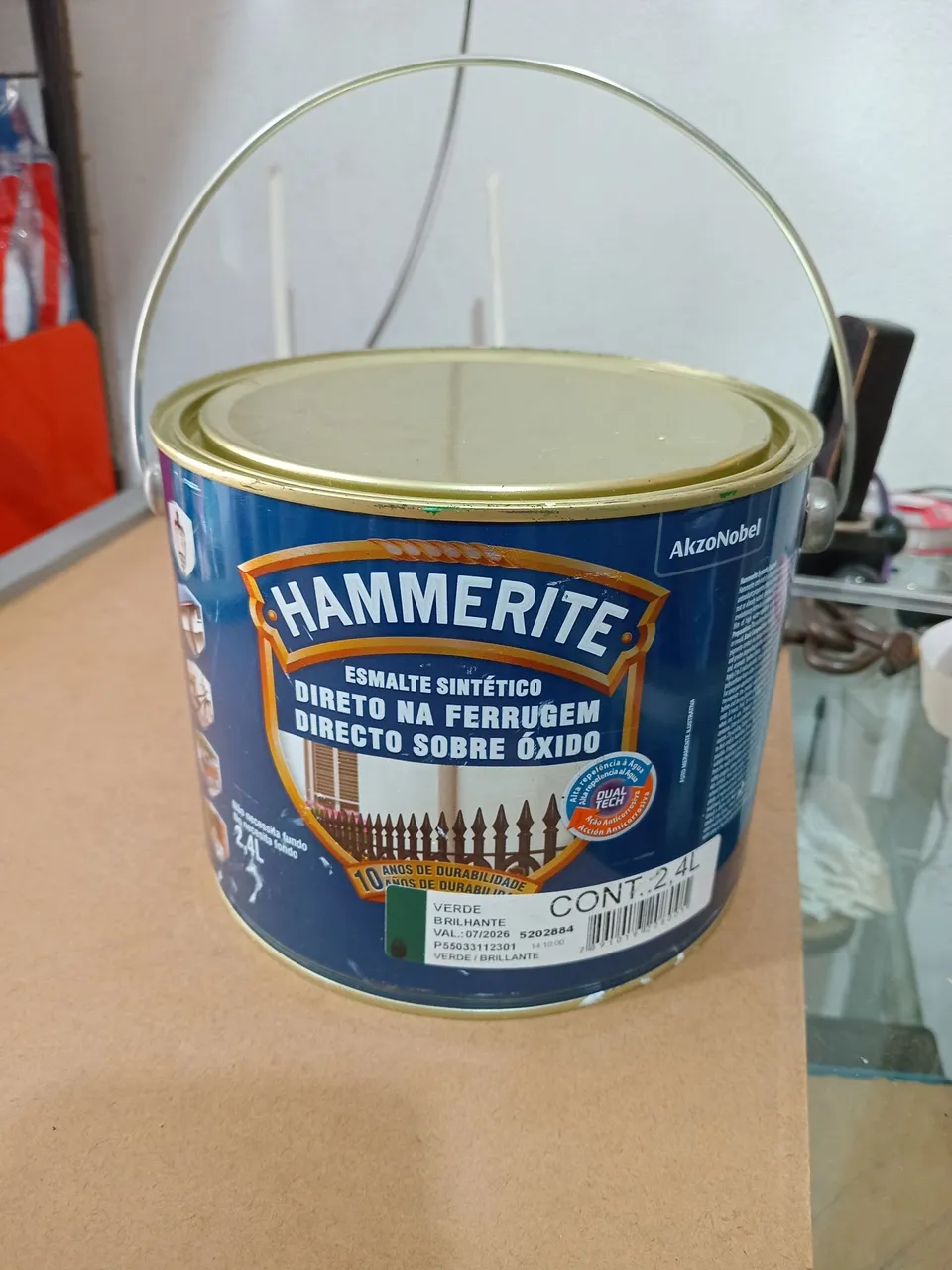 Tinta esmalte Hammerite