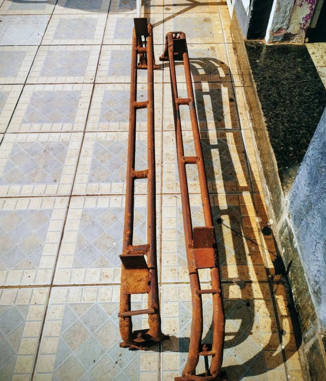 Bagageiro rack teto f75  Ford rural - Foto 6