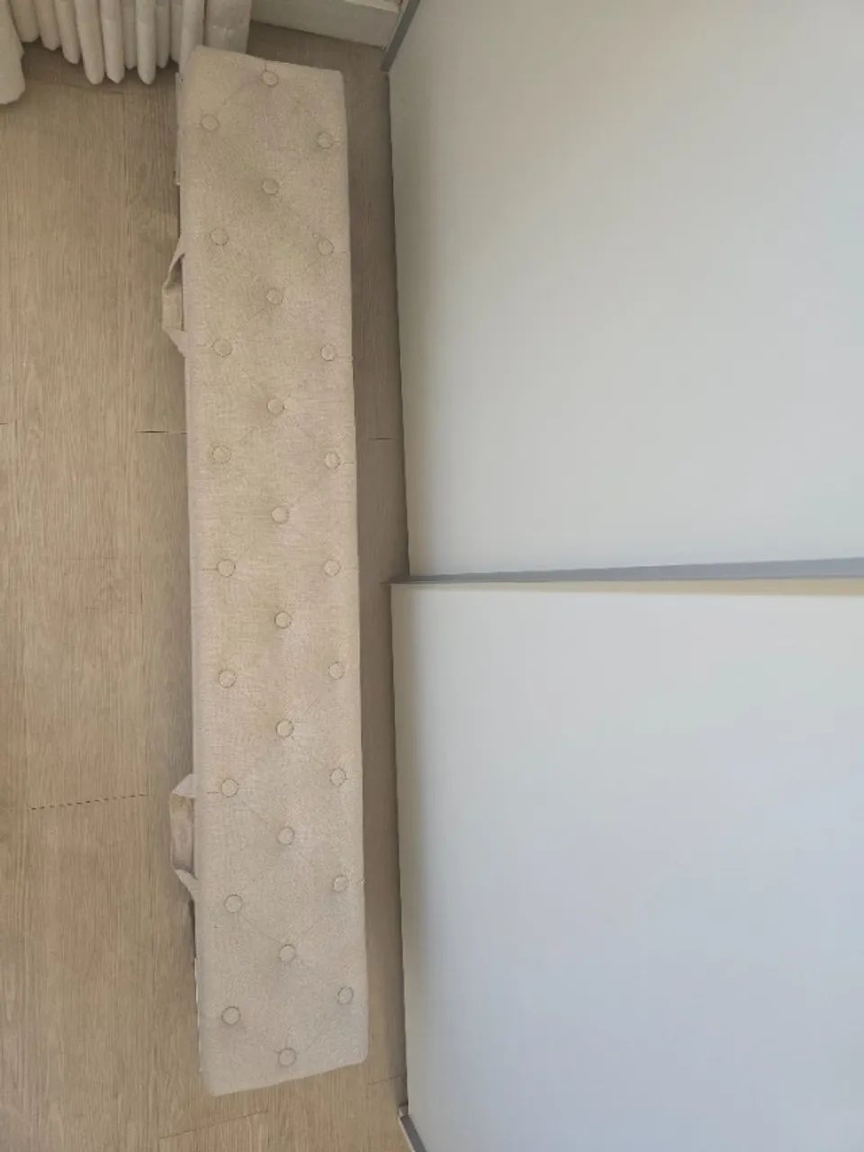 Recamier em linho e inox - Foto 4