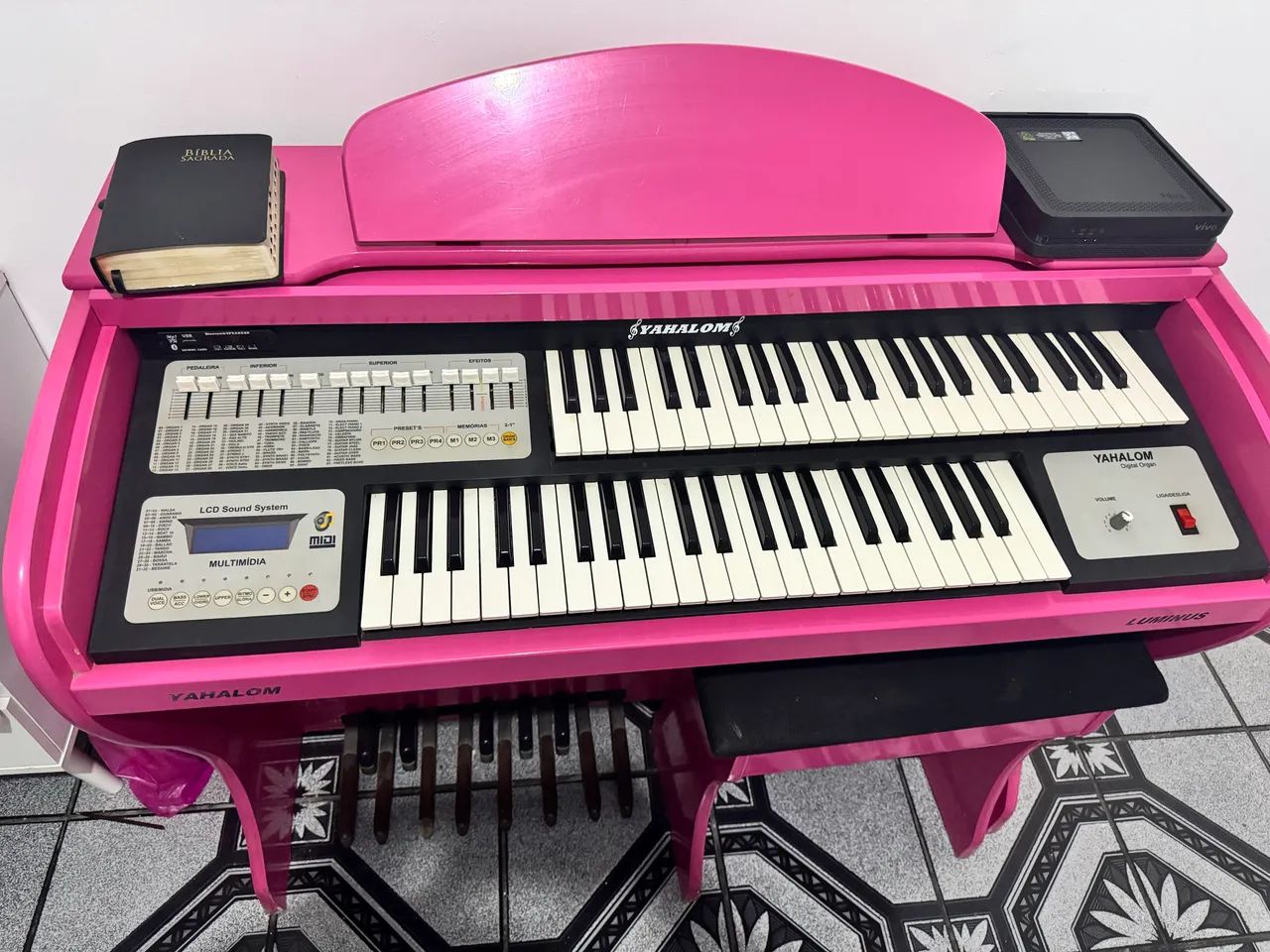 Órgão Eletrônico Yahalom - Modelo Luminus (Digital Organ)  - Foto 4