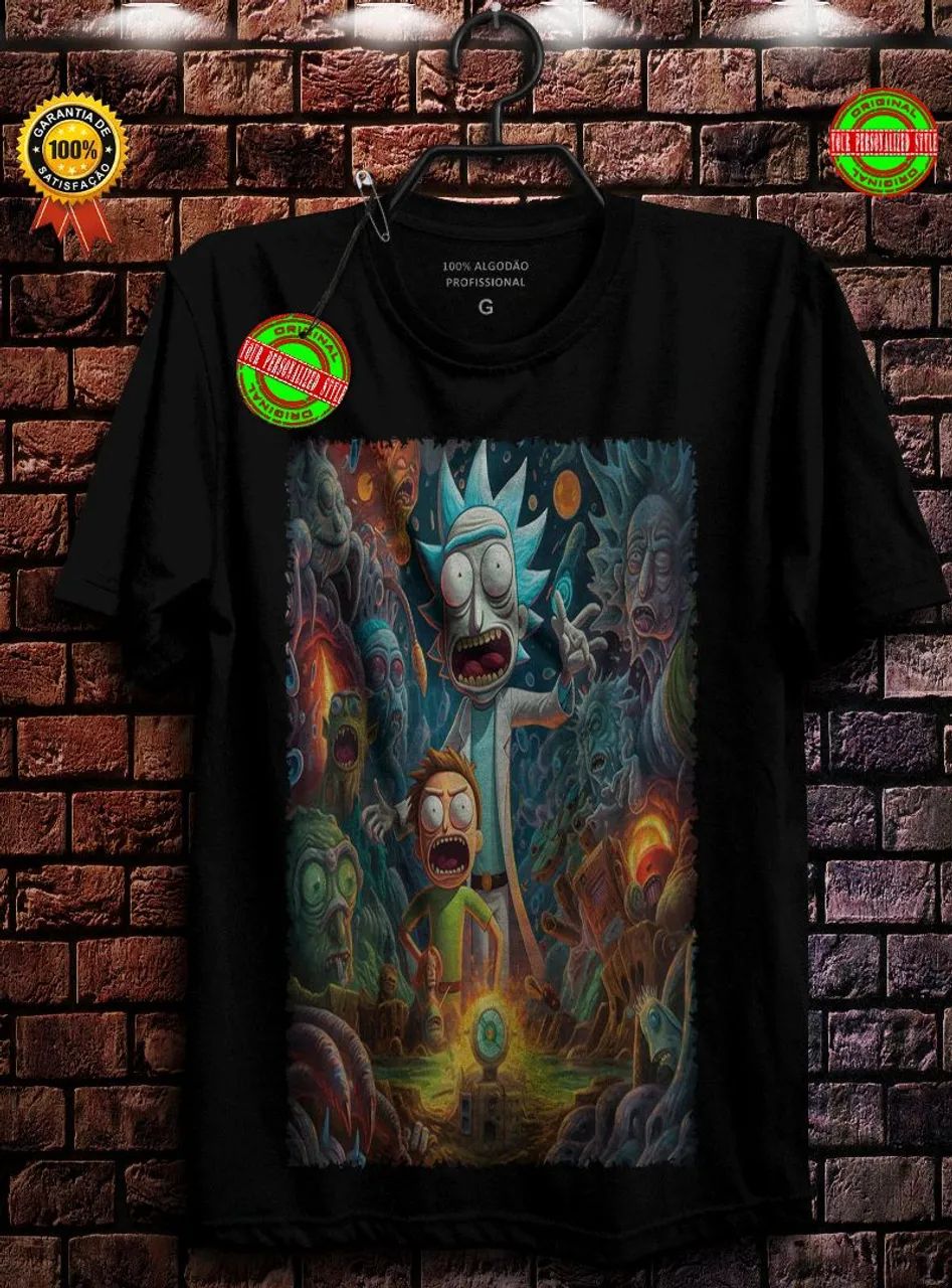 Camiseta Rick and Morty - Rick Sanchez - Foto 4