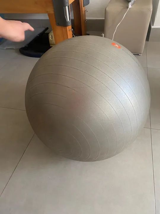 Bola de Pilates Cinza