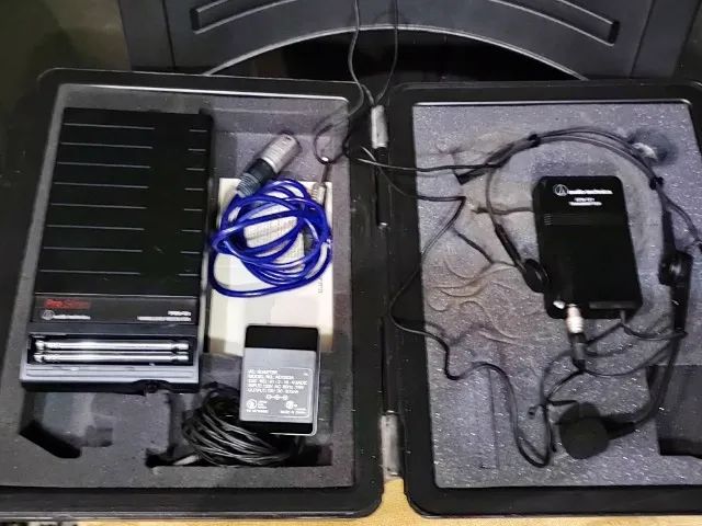 Microfone Headset Audio Technica Wireless