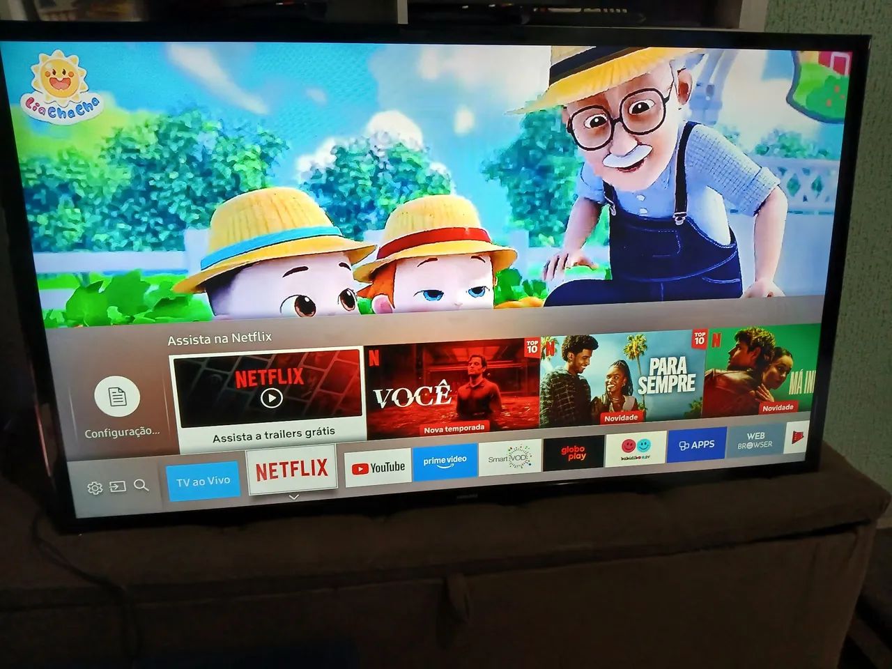 TV Smart 4K com Netflix e YouTube - Foto 3