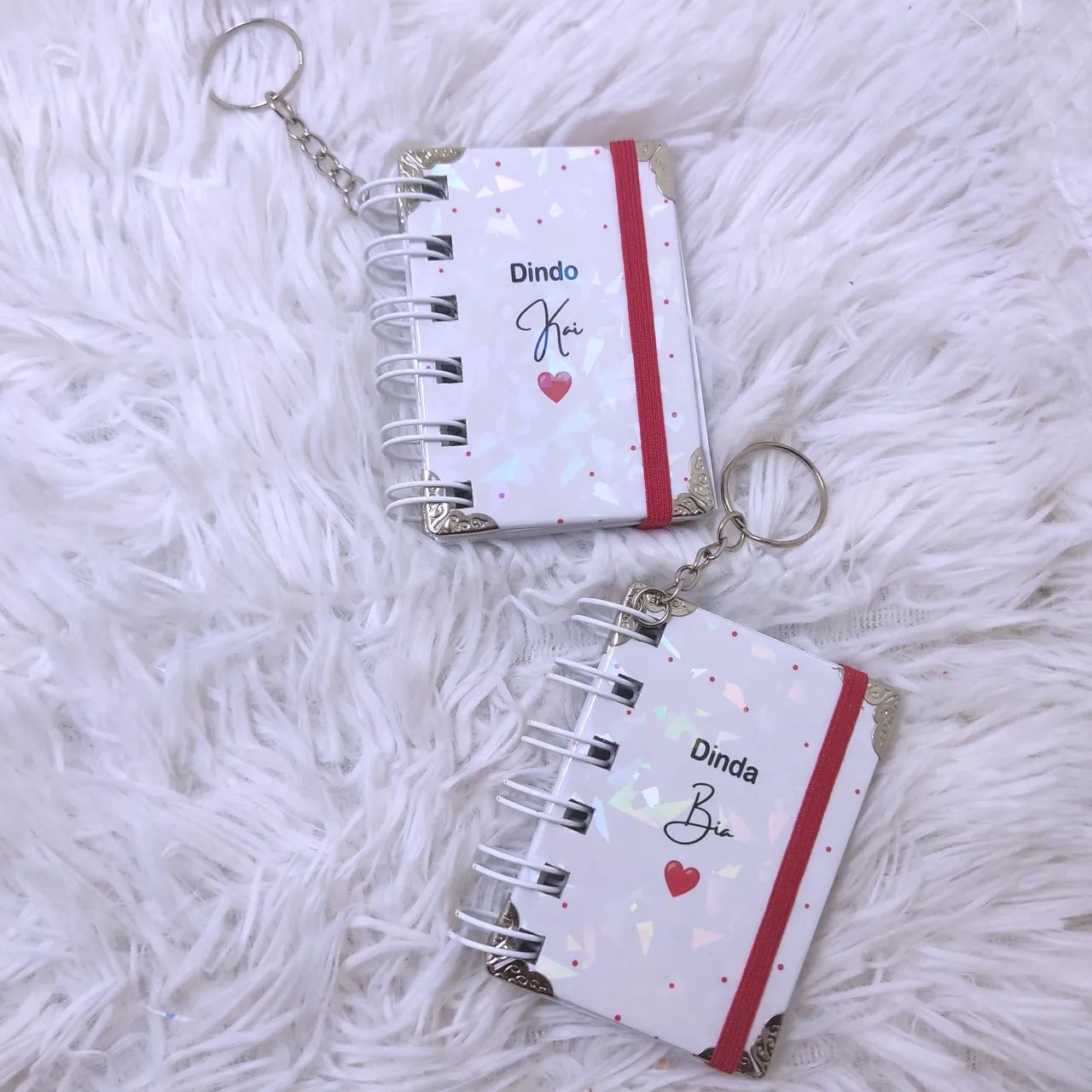 Mini Chaveiro Agenda Personalizado