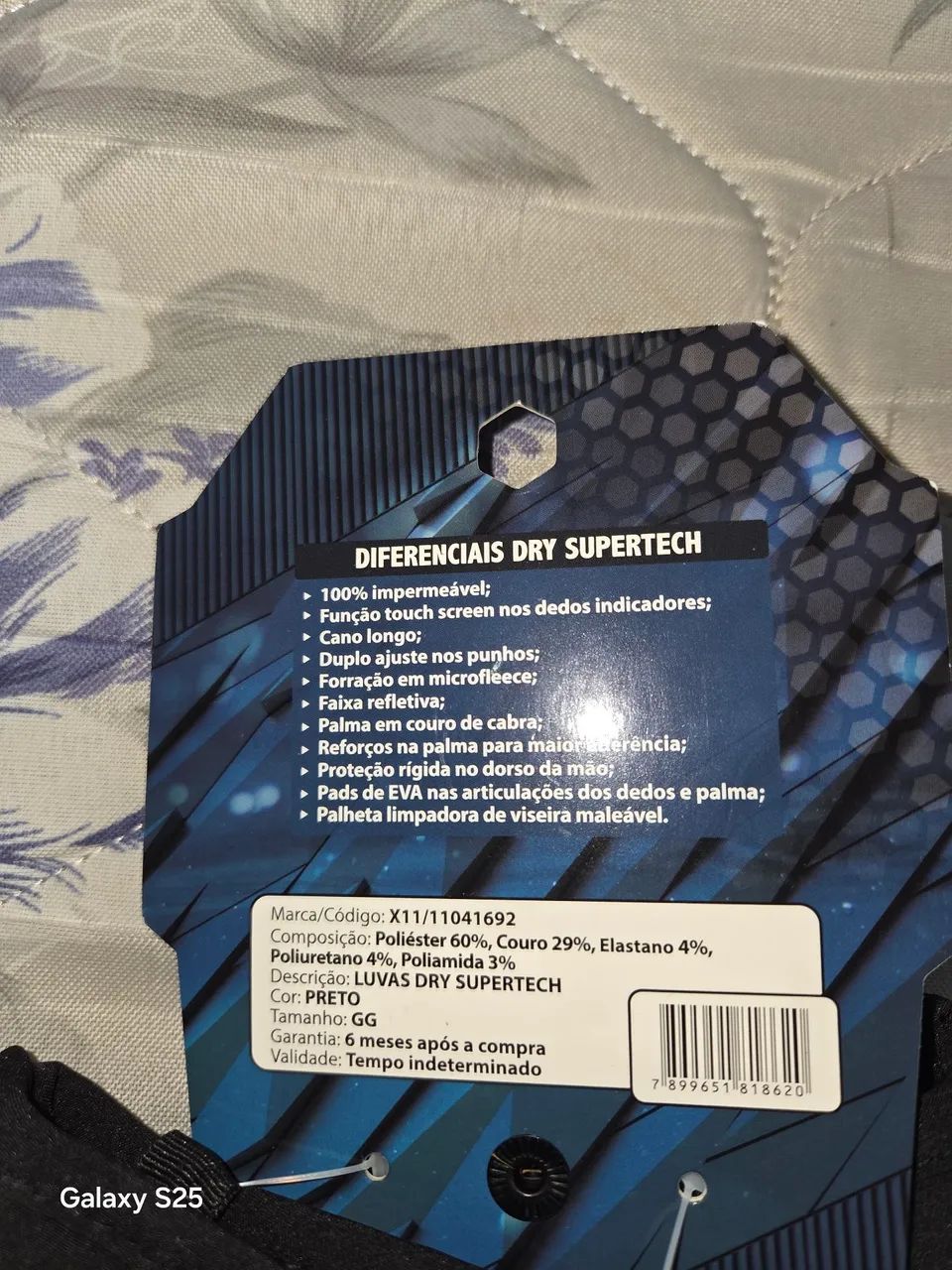 Luva X11 Dry Supertech - Foto 4