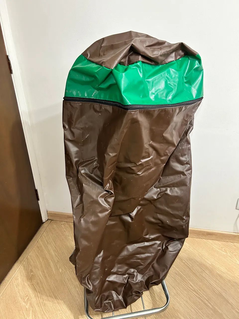 CARRINHO DE CARGA DOBRÁVEL ACOMPANHA BOLSA SACOLA DE LONA - Foto 4