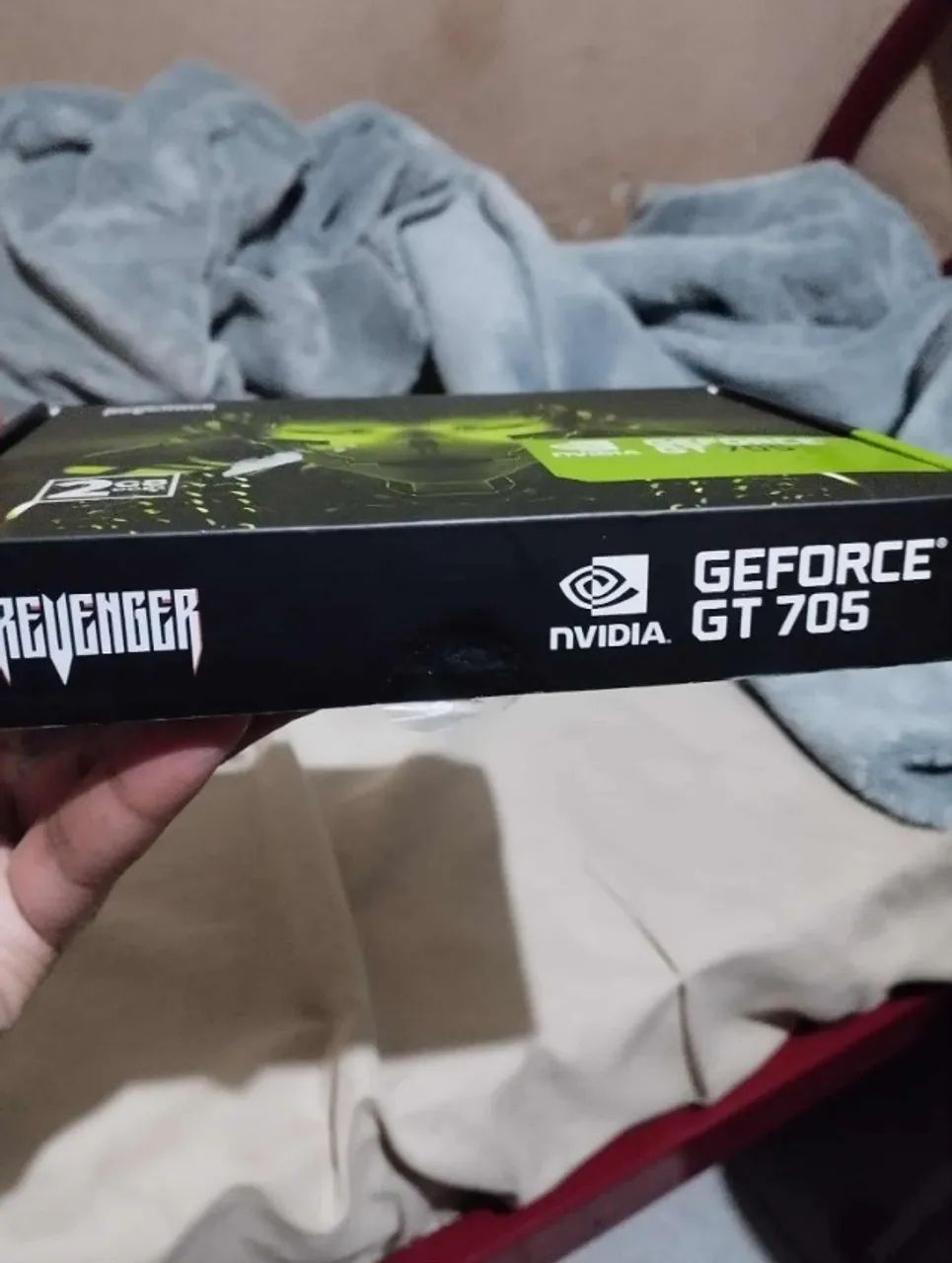 Placa de Vídeo Geforce GT 705 2gb 64 bits DDR3 Revenger - Foto 3