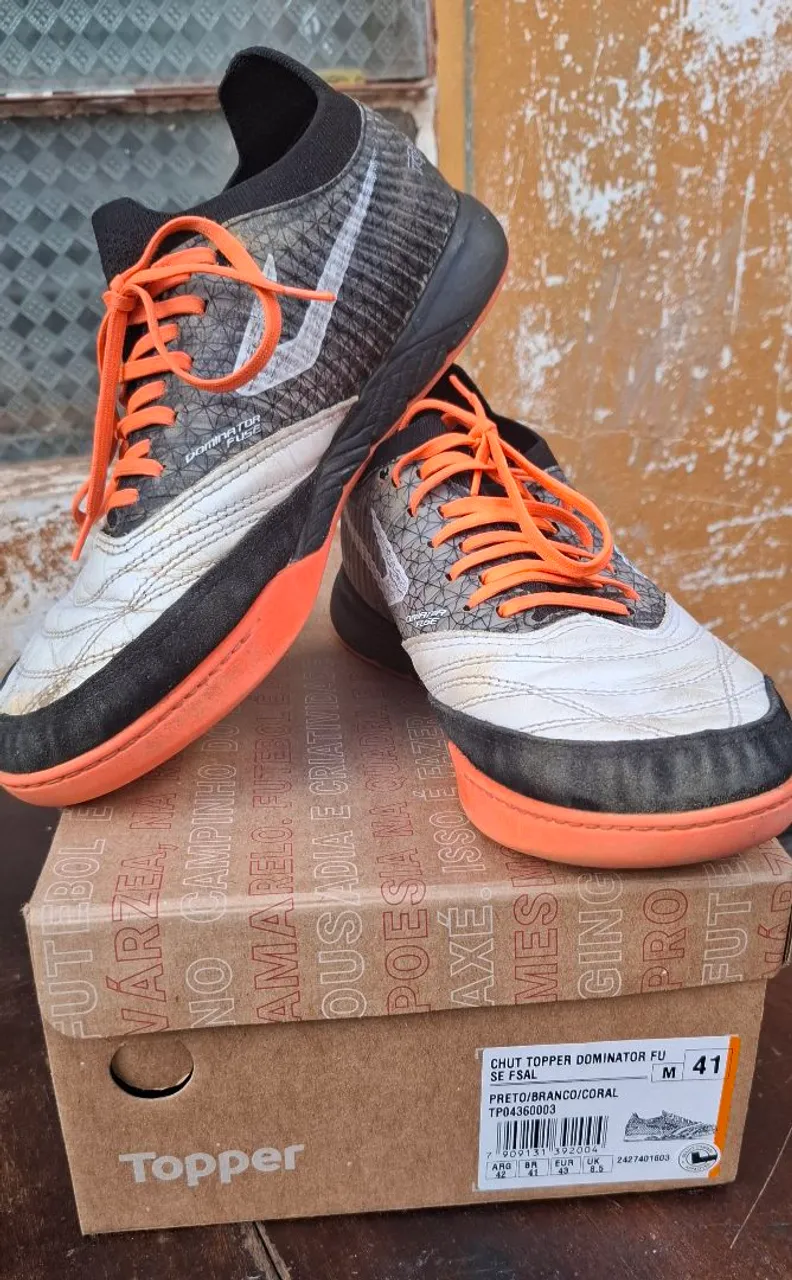 Chuteira Topper Dominator Futsal - Nº 41