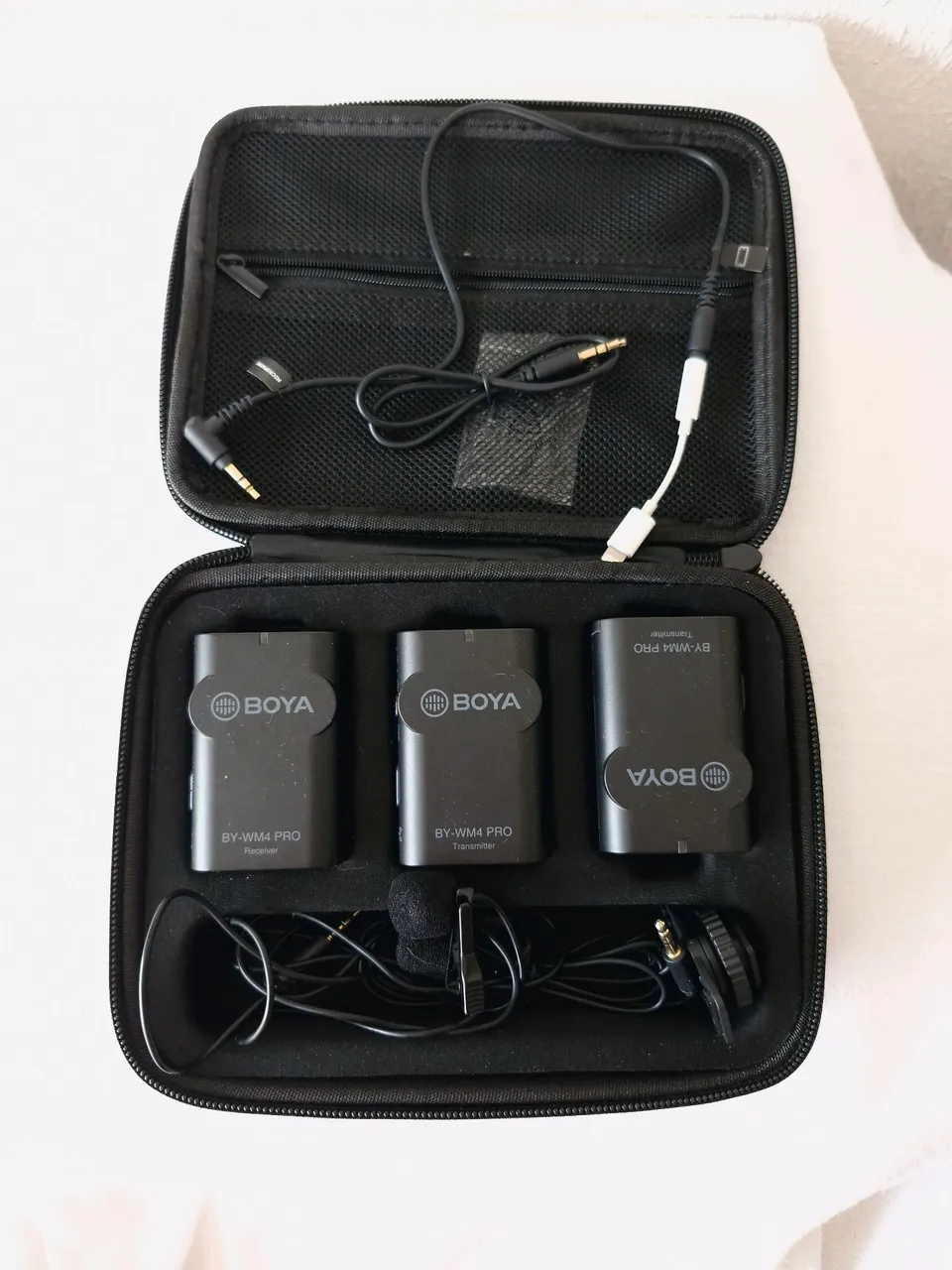 Lapela Boya BY-WM4 Pro Kit<br>Duplo NOVO!
