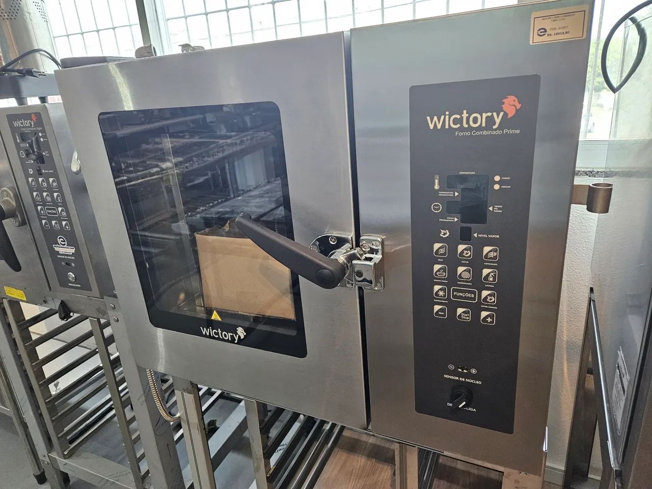 forno combinado digital 5 gns c/ cavalete Wictory