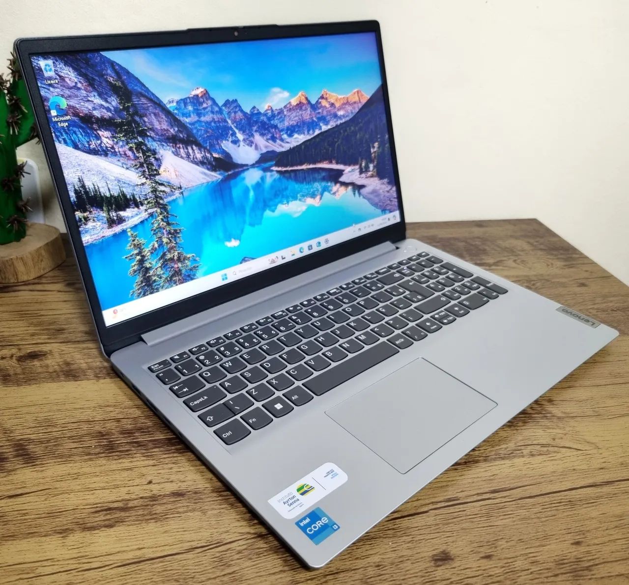 NOTEBOOK LENOVO CORE i3-11°GERAÇÃO/SSD256GB NVMe/4GB (SEMINOVO) - Foto 2